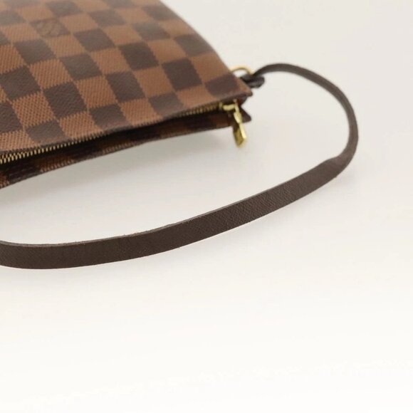 LOUIS VUITTON Damier Ebene Trousse Makeup Pouch N51982 LV Auth yk17788AM - Picture 8 of 16